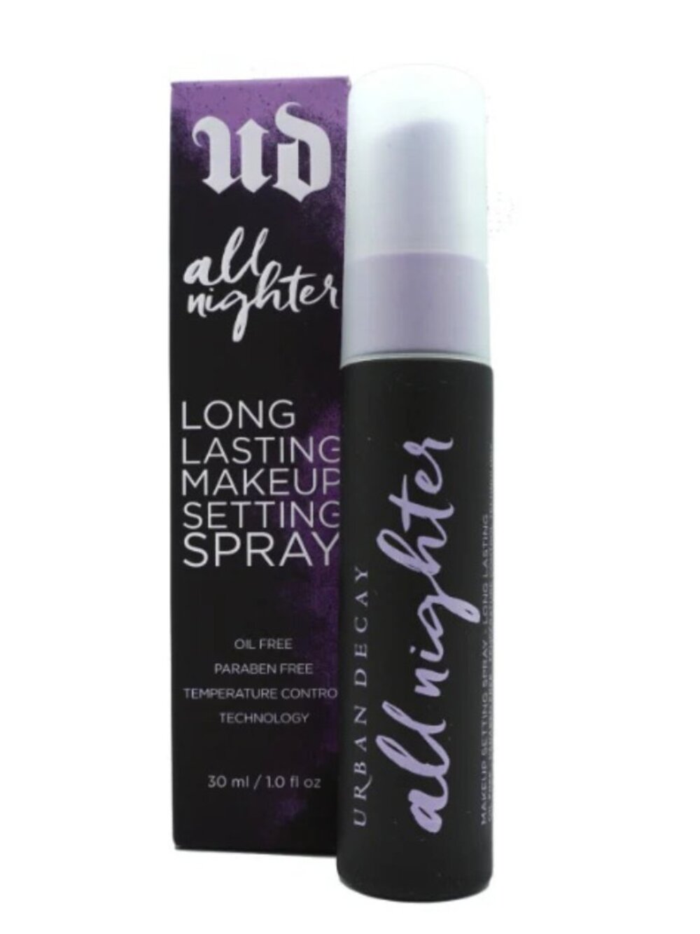 NEW ☑️ Urban Decay All Nighter Waterproof Natural Finish Setting Spray 24HR Wear